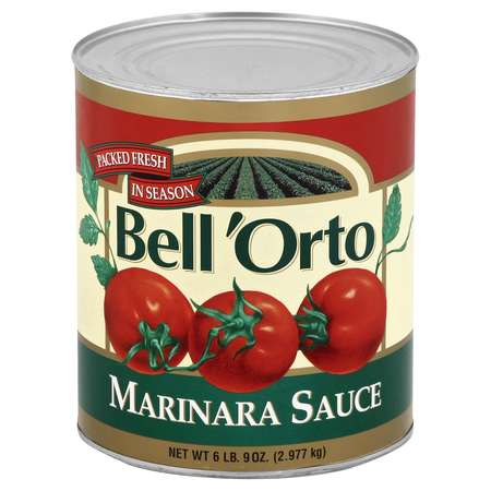 Bell Orto Sauce Marinara 105 oz., PK6 10013000570500